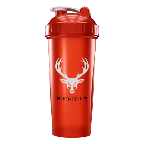 Bucked Up Perfect Shaker 600ml Red
