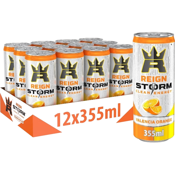 Reign Storm Valencia Orange 355mL