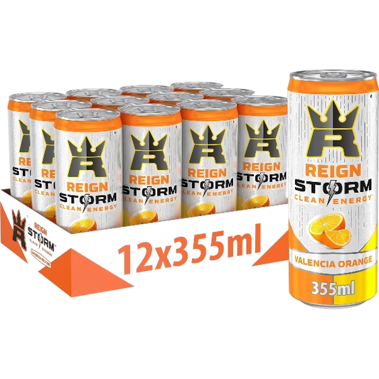 Reign Storm Valencia Orange 355mL
