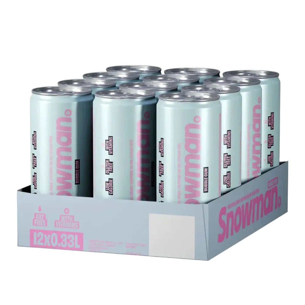 Snowman Bubble Gum Energy Drink 330ml