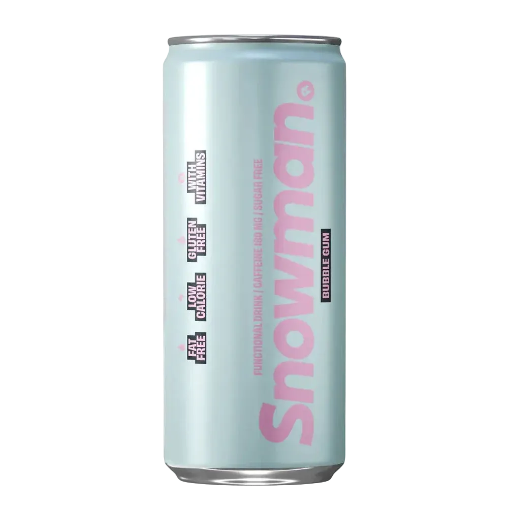 Snowman Bubble Gum Energy Drink 330ml