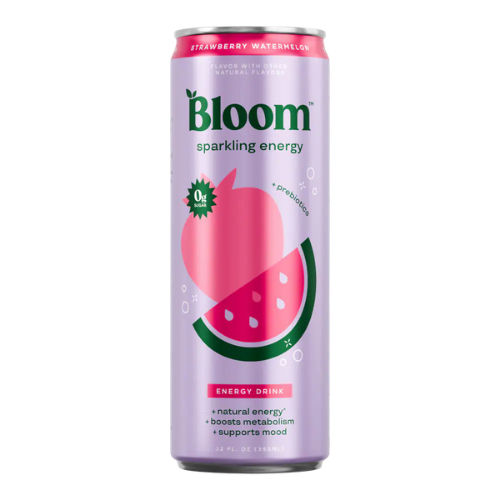 Bloom Sparkling Energy Strawberry Watermelon 250ml