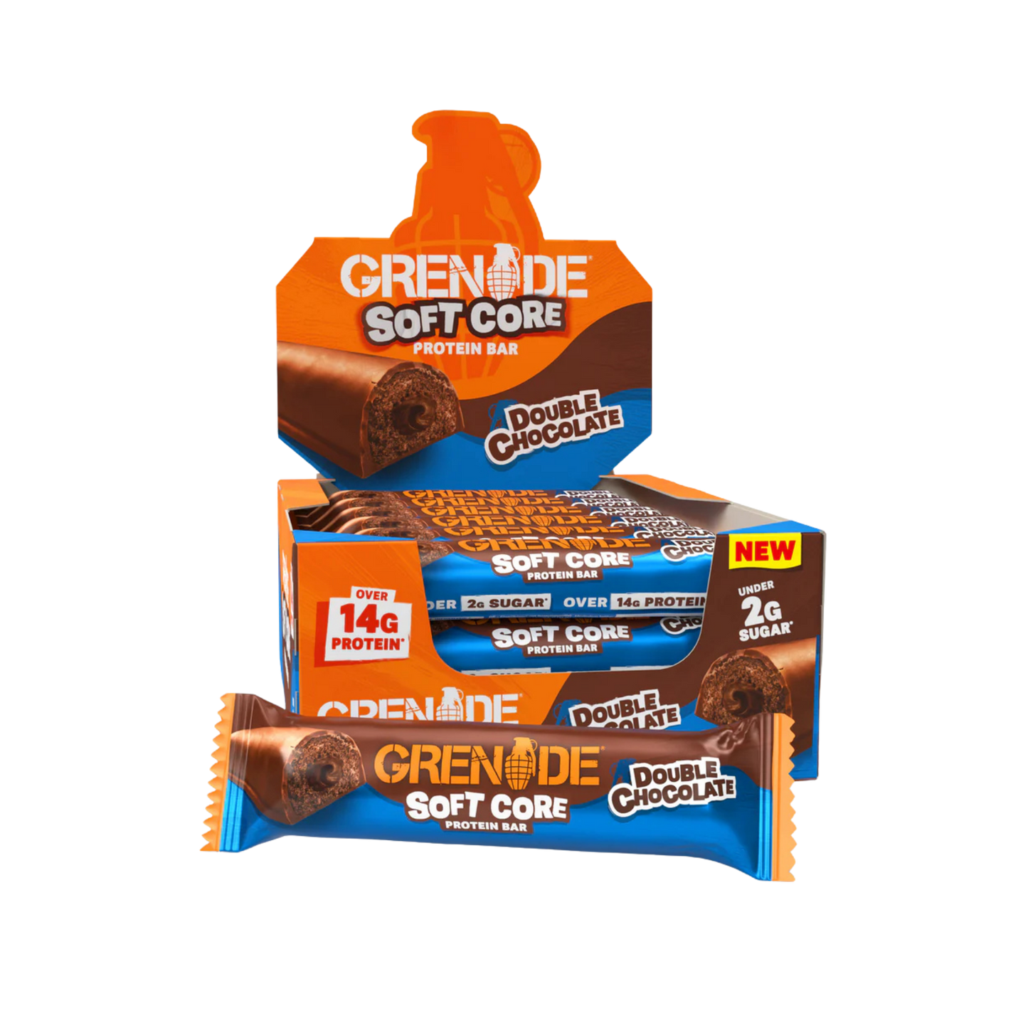 Grenade Soft Core Double Chocolate Protein Bar 50g