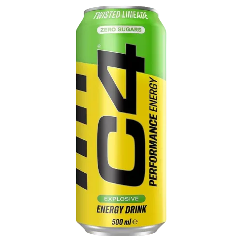 C4 Energy Twisted Limeade 500ml