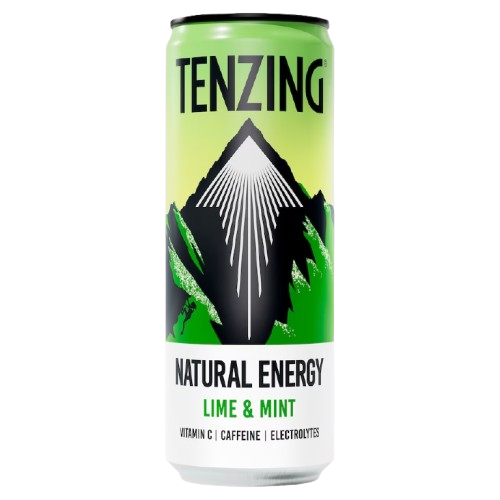 Tenzing Lime & Mint Natural Energy 330ml