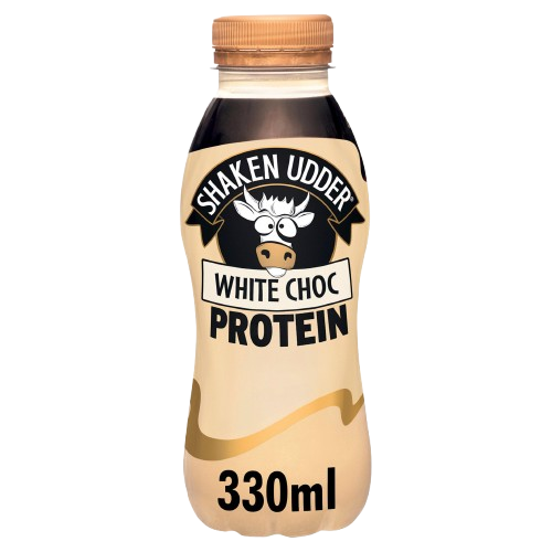 Shaken Udder Protein Milkshake White Chocolate 330ml