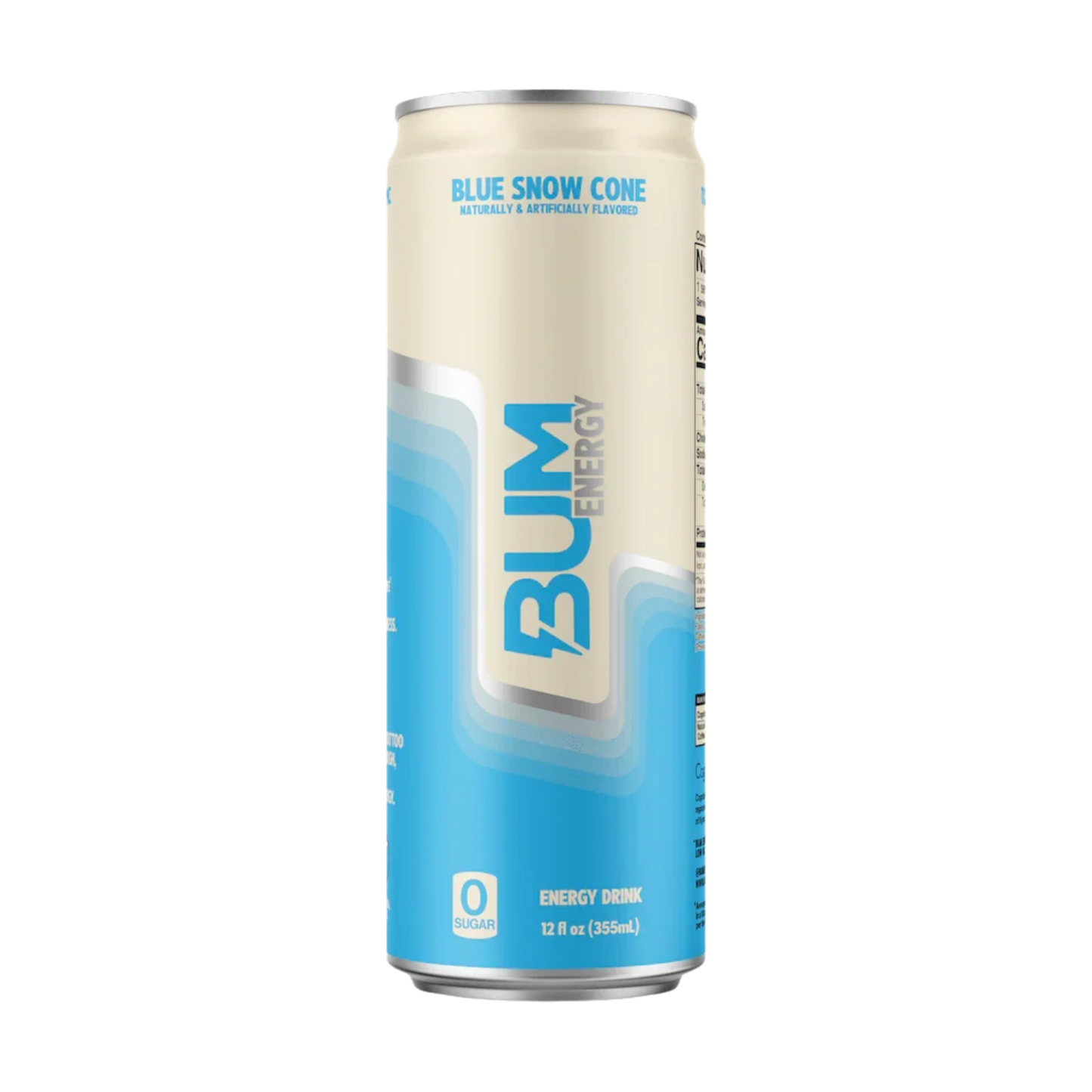 Bum Energy 355ml Blue Snow Cone