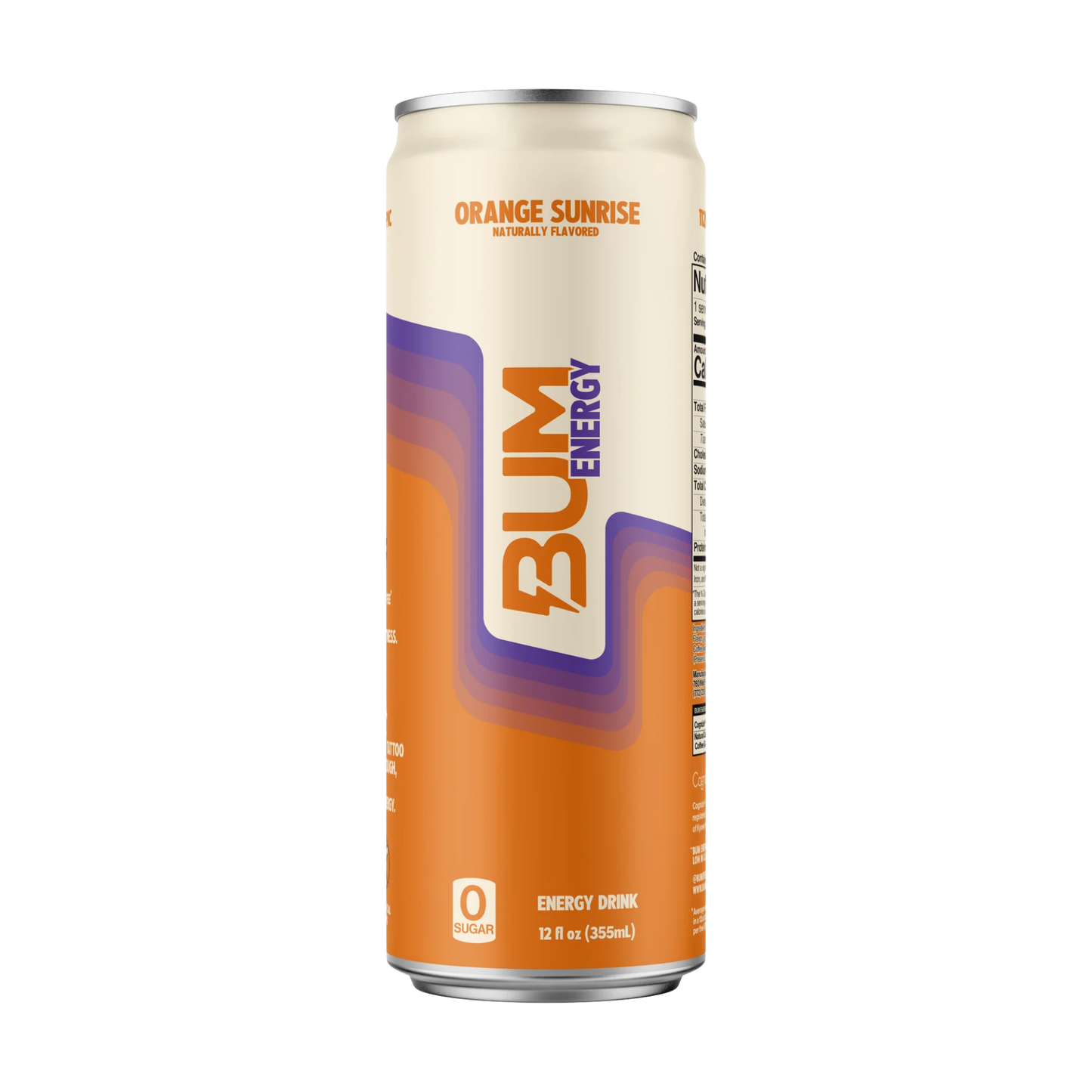 Bum Energy 355ml Orange Sunrise