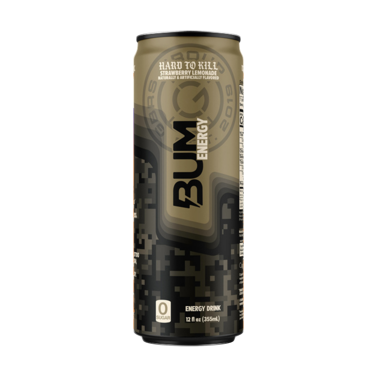 Bum Energy 355ml Strawberry Lemoande Hard To Kill