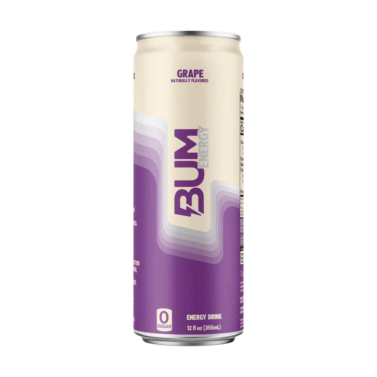 Bum Energy 355ml Grape