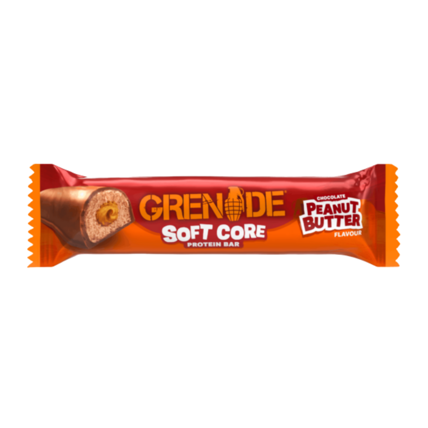 Grenade Soft Core Chocolate Peanut Butter Protein Bar 50g