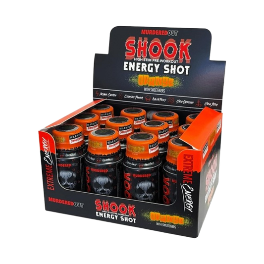 Murdered Out Shook Energy Shot Orange 60ml