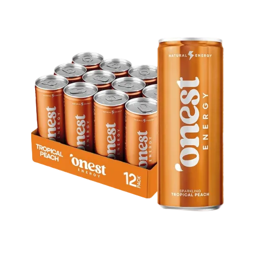 Onest Energy Tropical Peach Natural Energy Drink 250ml