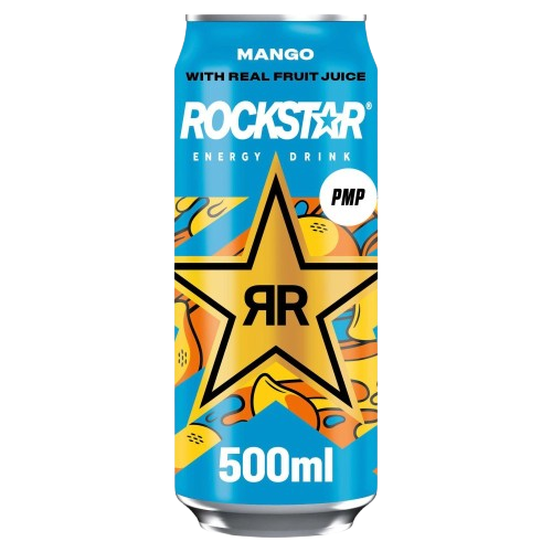 Rockstar Energy Mango with Real Fruit Juice 500ml