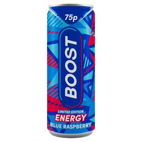 Boost Energy Blue Raspberry Limited Edition 250ml