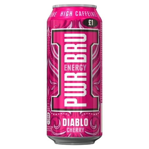 Pwr-Bru Energy Diablo Cherry 500ml
