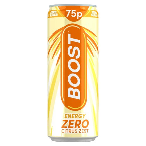 Boost Energy Zero Citrus Zest 250ml