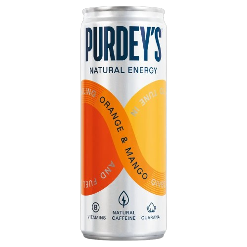 Purdey's Natural Energy Orange & Mango 330ml