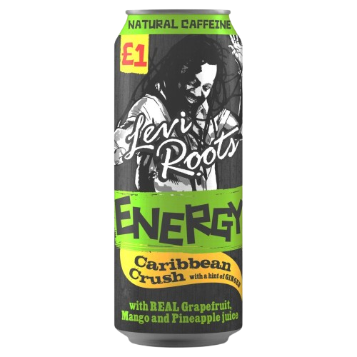 Levi Roots Energy Caribbean Crush with Hint of Ginger 500ml