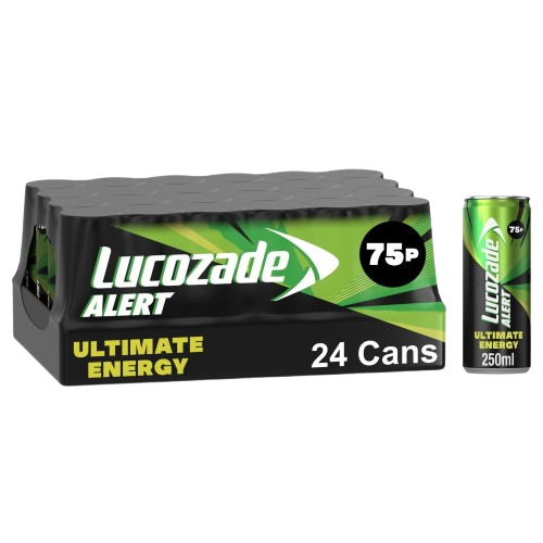 Lucozade Alert Zero Ultimate Energy Drink 250ml