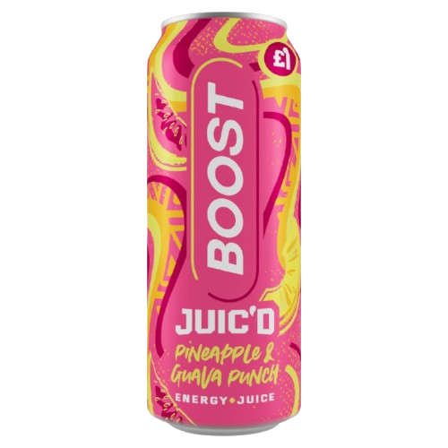 Boost Energy Juic'd Pineapple & Guava Punch 500ml