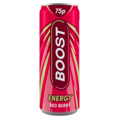 Boost Energy Red Berry 250ml