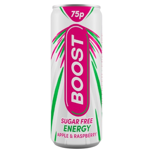 Boost Energy Apple & Raspberry 250ml