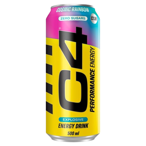 C4 Performance Energy Cosmic Rainbow Energy Drink 500ml