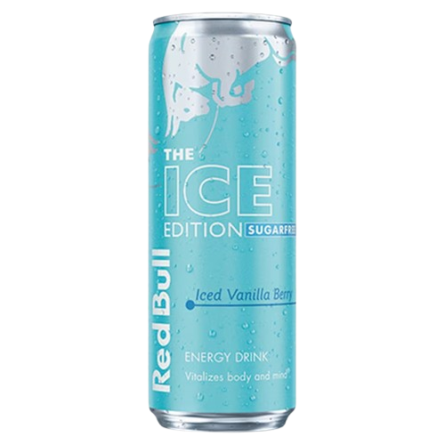 Red Bull Energy Drink Sugar Free Iced Vanilla Berry 355ml