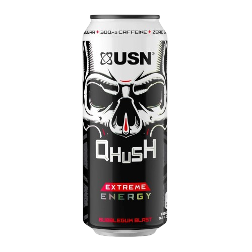 USN Qhush Original Bubblegum Energy 500ml