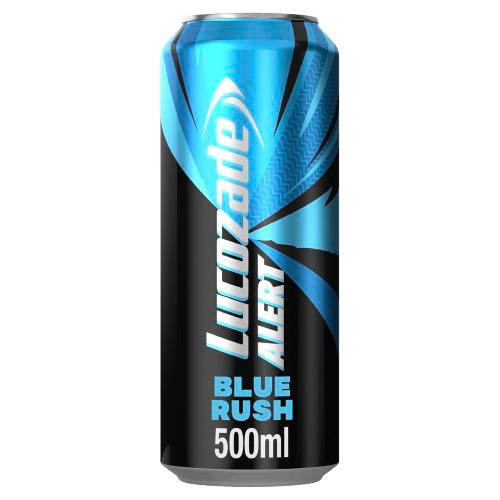 Lucozade Alert Blue Rush Energy Drink 500ml