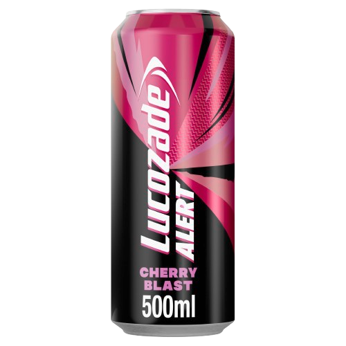 Lucozade Alert Cherry Blast Energy Drink 500ml