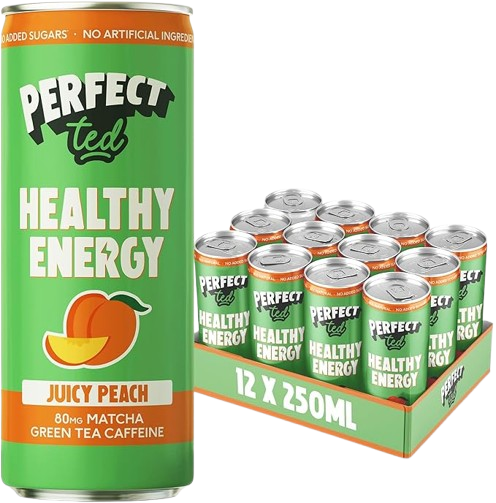PerfectTed Healthy Energy Juicy Peach 250ml