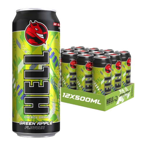 Hell Energy Green Apple Energy Drink 500ml