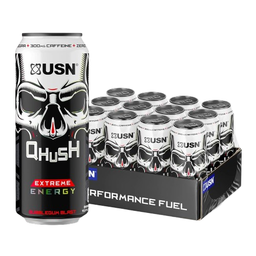 USN Qhush Original Bubblegum Energy 500ml