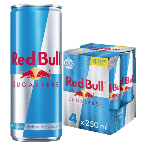 Red Bull Energy Drink Sugar Free 250ml