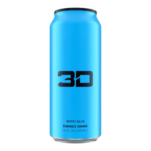 3D Energy Drink Berry Blue 500ml