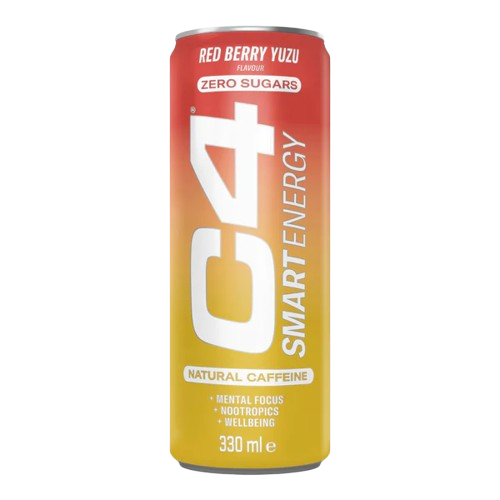 C4  Red Berry Yuzu Smart Energy 330ml