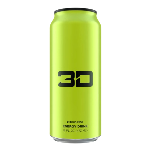3D Energy Drink Green Citrus Mist 500ml