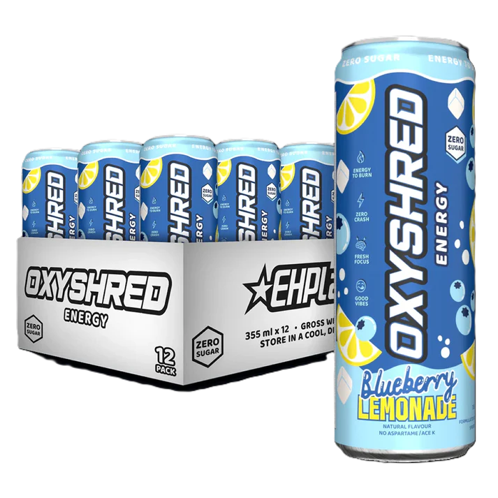 OxyShred Energy Blueberry Lemonade 355ml