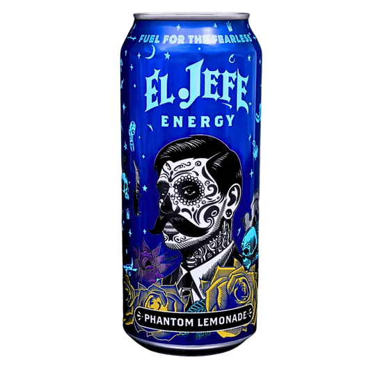 El Jefe Energy Drink Phantom Lemonade Flavour (USA) 473ml