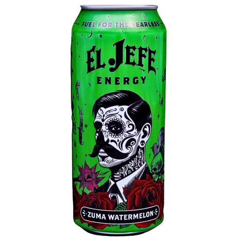 El Jefe Energy Drink Zuma Watermelon Flavour (USA) 473ml