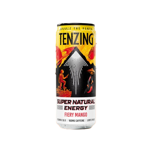 Tenzing Fiery Mango Natural Energy 330ml