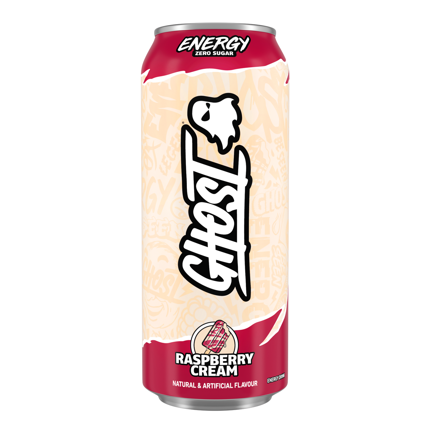 Ghost®  Energy Raspberry Cream 500ml