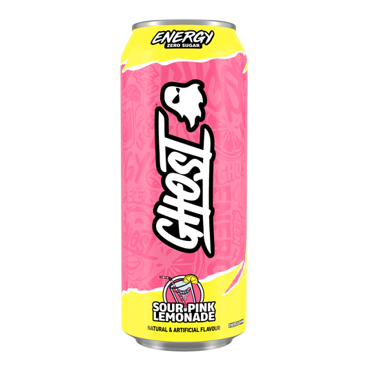 Ghost®  Energy Sour Pink Lemonade 500ml
