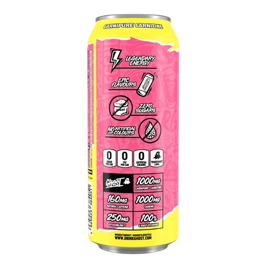Ghost®  Energy Sour Pink Lemonade 500ml