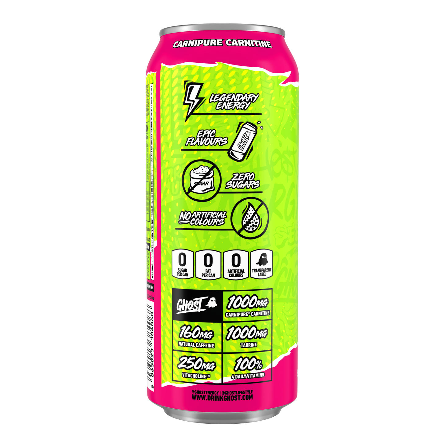 Ghost®  Energy Warheads Sour Watermelon 500ml