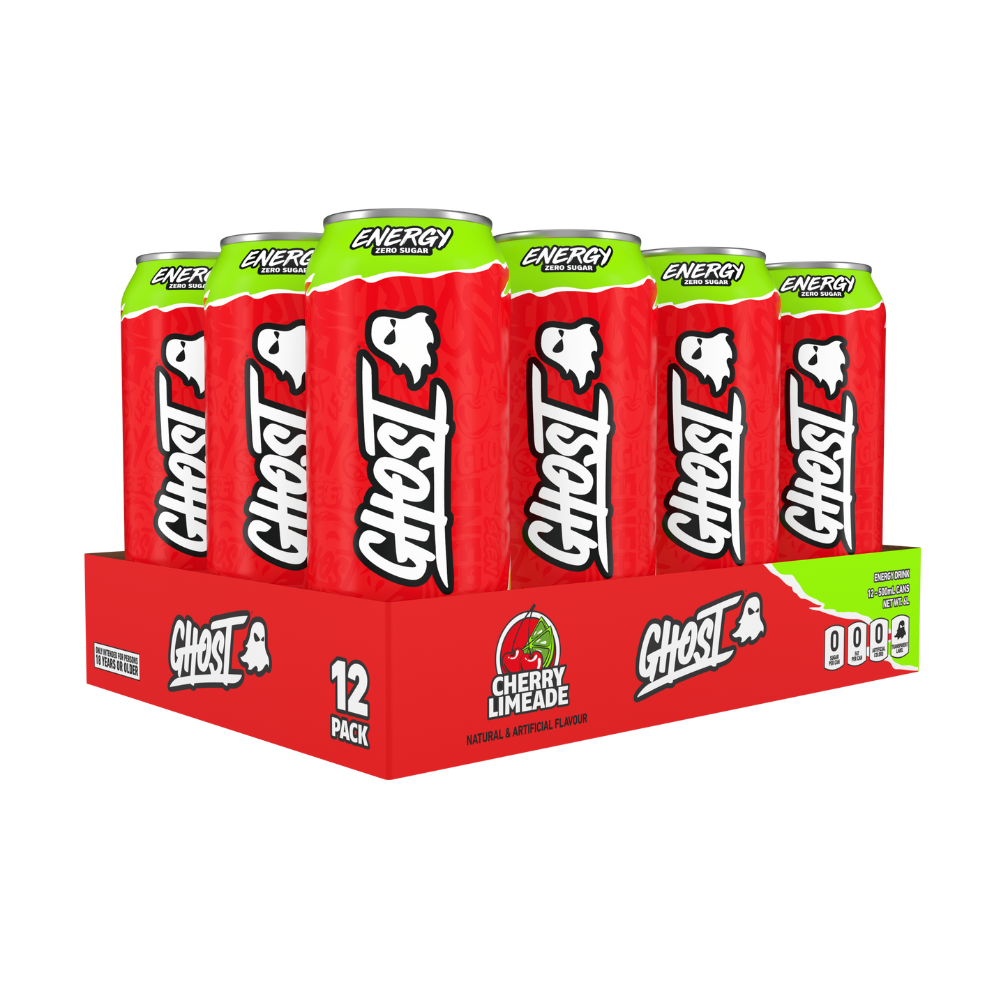 Ghost®  Energy Cherry Limeade 500ml