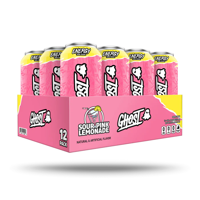 Ghost®  Energy Sour Pink Lemonade 500ml