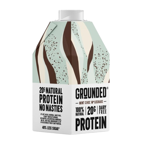 Grounded Protein M*lkshake Chocolate Mint 490ml